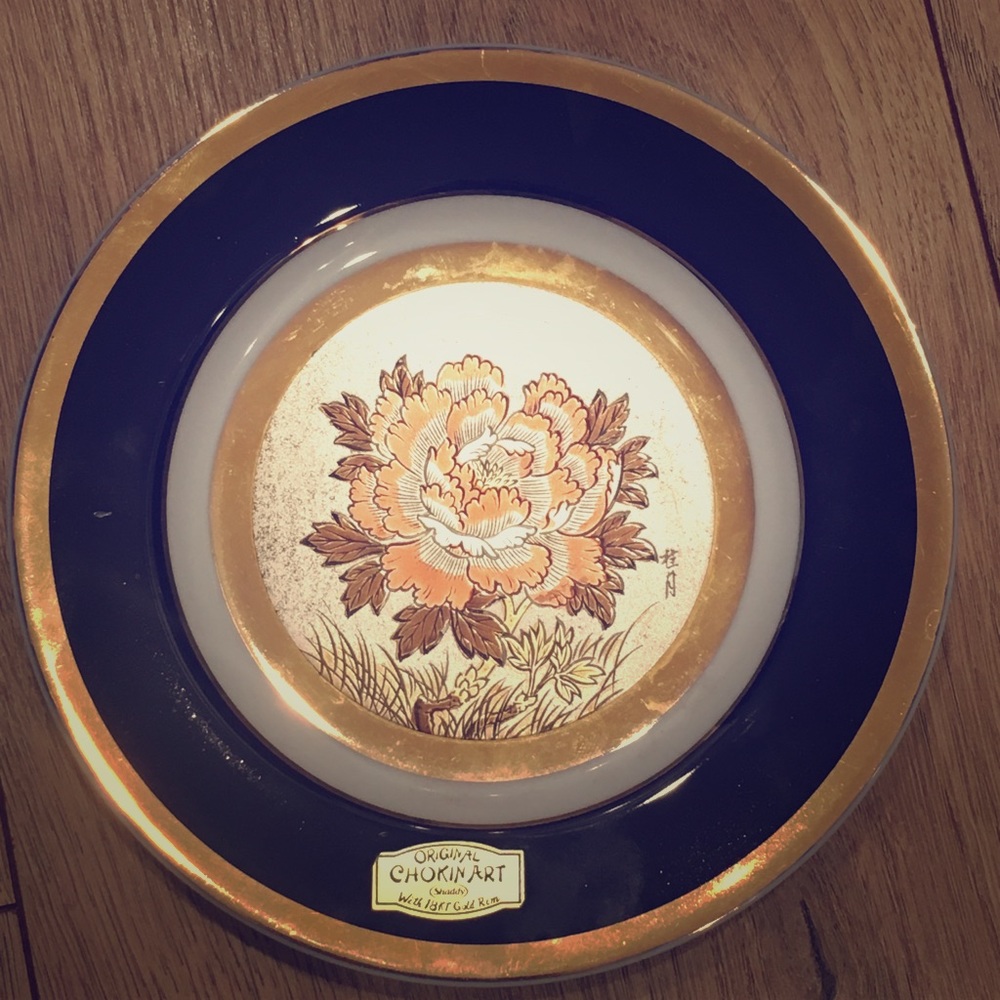 Original Art of Chokin Plate